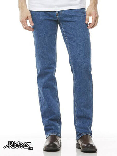 58023 Stone Wash Straight Fit Riders Jeans - Panthers Menswear