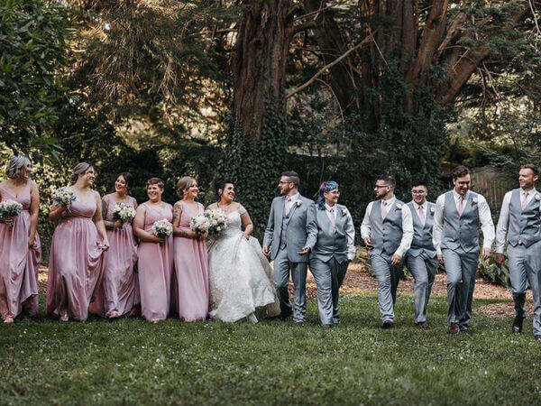 Big Wedding Groups - Panthers Menswear Wedding Suits