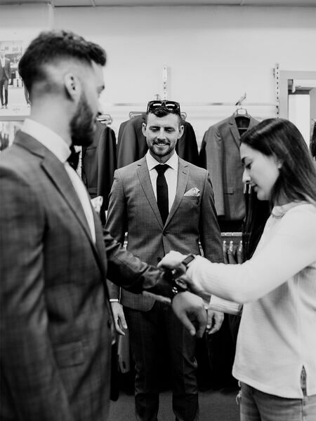 Fitting Specialists - Panthers Menswear Wedding Suits