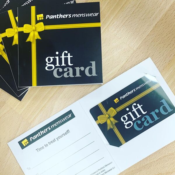 Gift Vouchers - Panthers Menswear