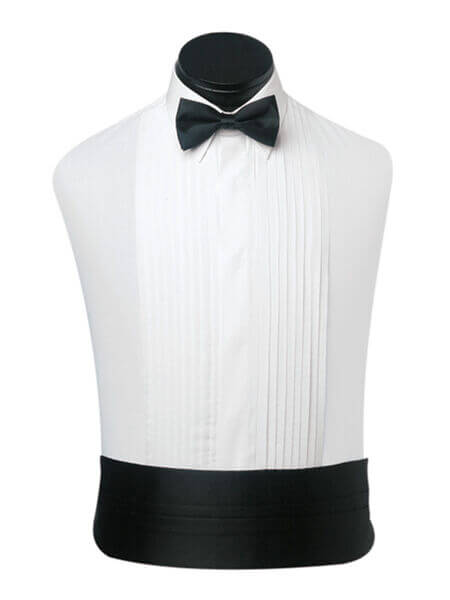 Pleated Wing Collar - Panthers Menswear