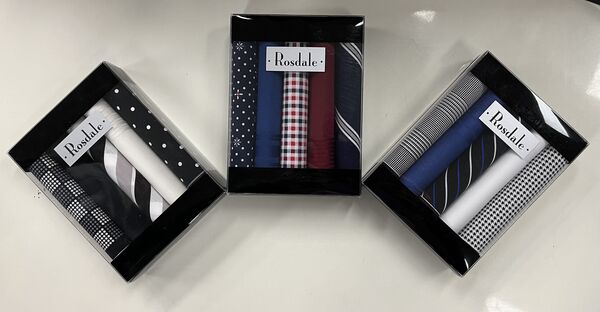 Rosedale Mens Handkerchiefs - Panthers Menswear