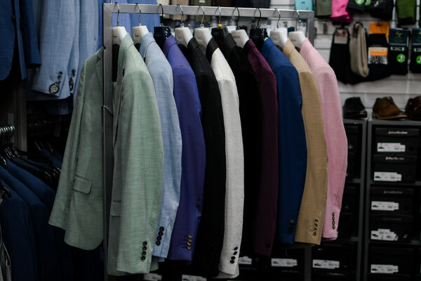 Selection of styles to choose from - Panthers Menswear