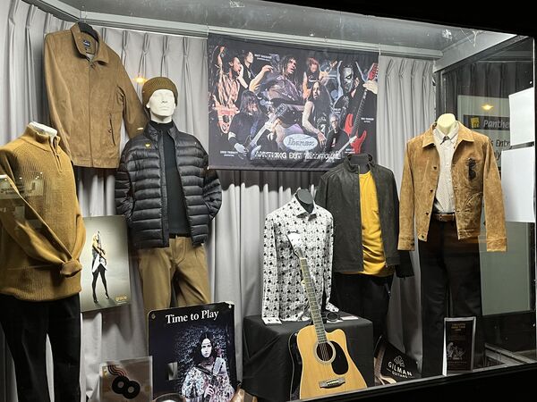 Window Display - Panthers Menswear